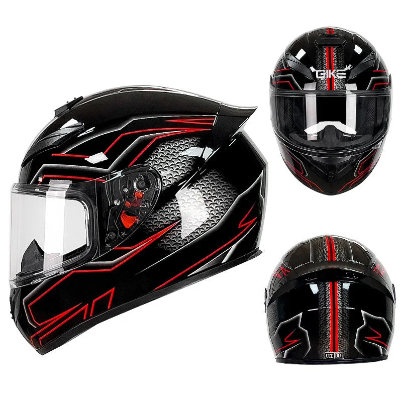 DOT Approved Motorcycle Full Face Helmet for Men Full Helmets Racing Scooter Cruiser Helm Kask Female Sports Helmet Motocross