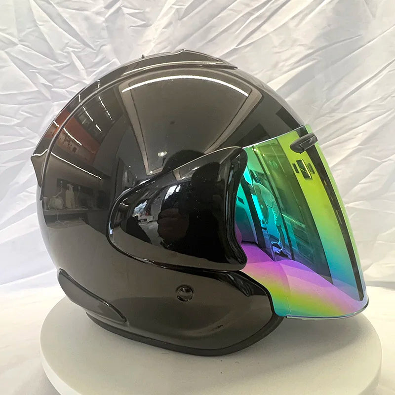 3/4 Open Face Helmet for Harley Motorcycle and Cruise Motorcycle Protection Helmets Off-Road Casque Capacete Off-Road Gear