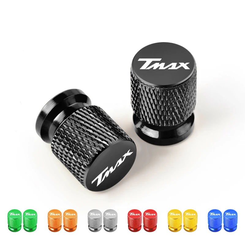 For YAMAHA TMAX530 TMAX500 TMAX560 T-MAX Tmax 530 560 500 2008-2023 Motorcycle CNC Aluminum Tire Valve Air Port Stem Cover Caps