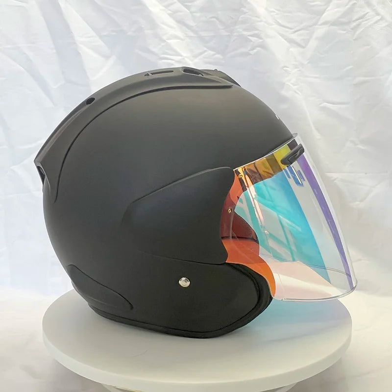 3/4 Open Face Helmet for Harley Motorcycle and Cruise Motorcycle Protection Helmets Off-Road Casque Capacete Off-Road Gear