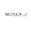 Car 3D ABS Trunk Letters Logo Badge Emblem Decals Sticker For BMW 3 series 320d 325d 328d 330d 335d E46 E90 E91 F30 F31 F34 G20