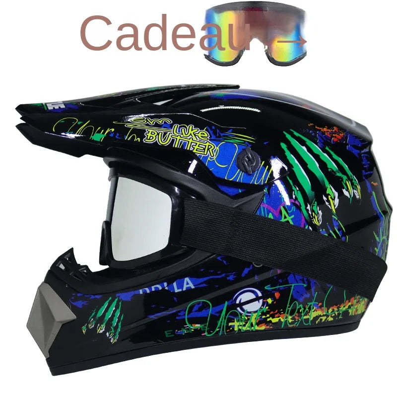 Motorcycle helmet children off-road helmet bike downhill AM DH cross helmet capacete motocross casco