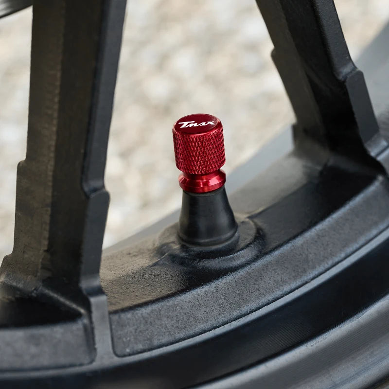 For YAMAHA TMAX530 TMAX500 TMAX560 T-MAX Tmax 530 560 500 2008-2023 Motorcycle CNC Aluminum Tire Valve Air Port Stem Cover Caps