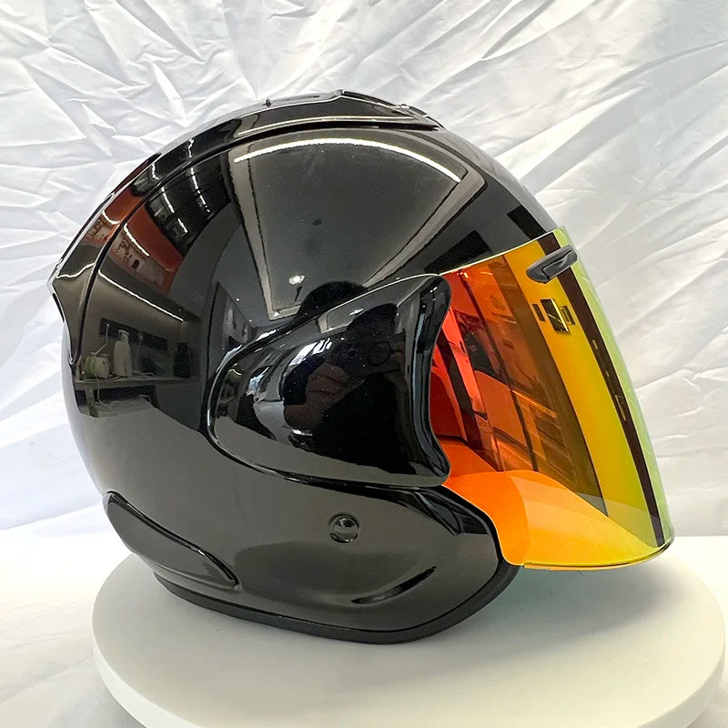 3/4 Open Face Helmet for Harley Motorcycle and Cruise Motorcycle Protection Helmets Off-Road Casque Capacete Off-Road Gear