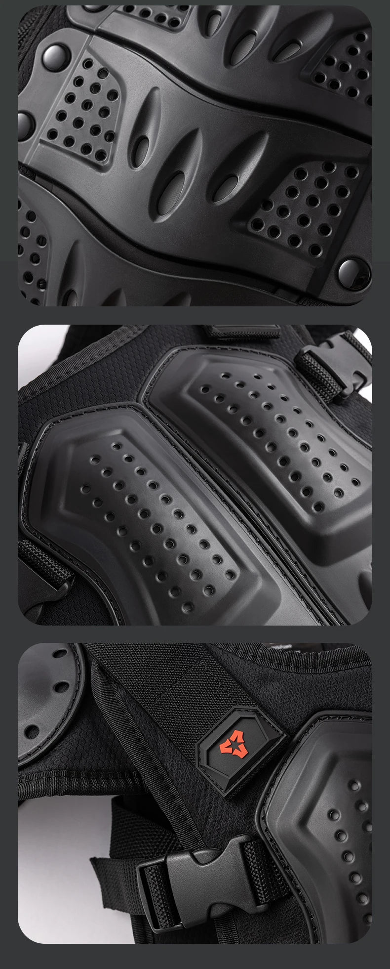 Children's Full Set Protective Gear Armor Vest Knee And Elbow Pads 5 PCS Kids Motorcycle Cycling Roller Skating Protective Gear
