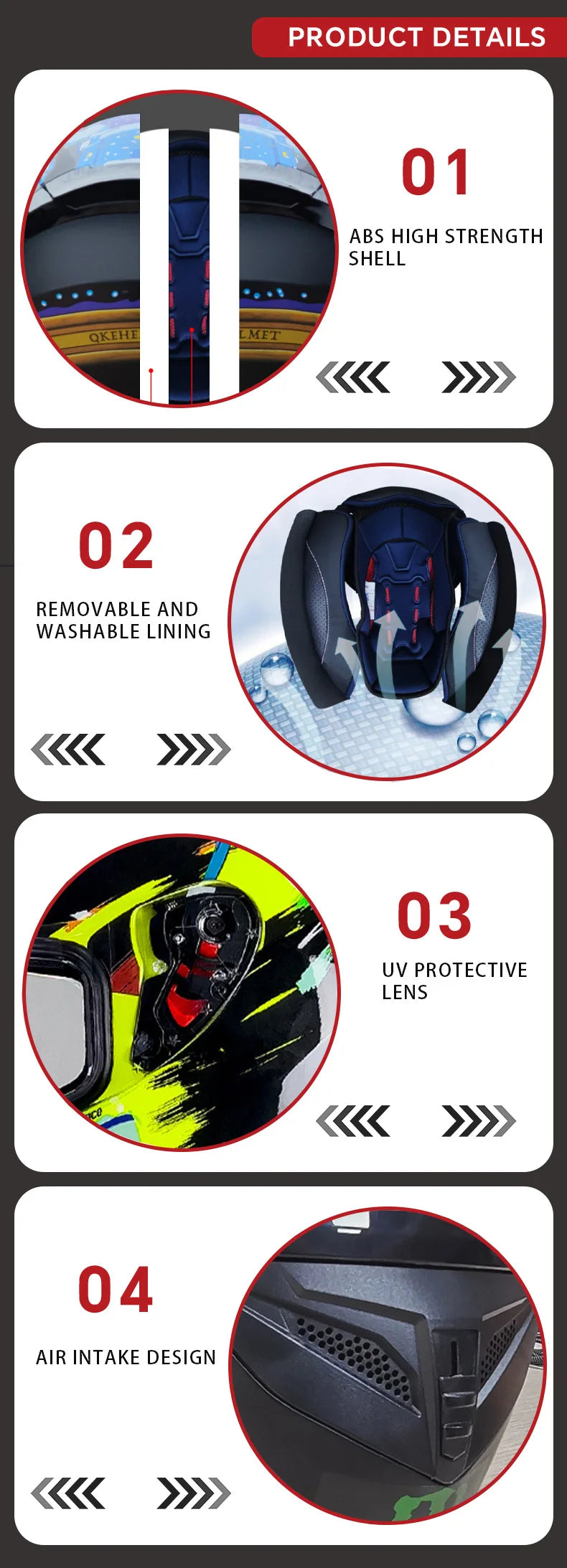 DOT Approved Motorcycle Full Face Helmet for Men Full Helmets Racing Scooter Cruiser Helm Kask Female Sports Helmet Motocross