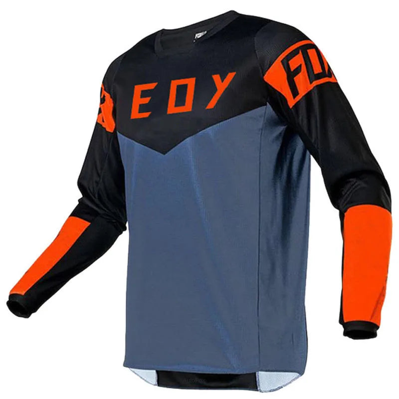Men's Long Sleeve Motocross Cycling Jersey Eoy Downhill Mountain Bike MTB Shirts Offroad DH Motorcycle Enduro Clothing
