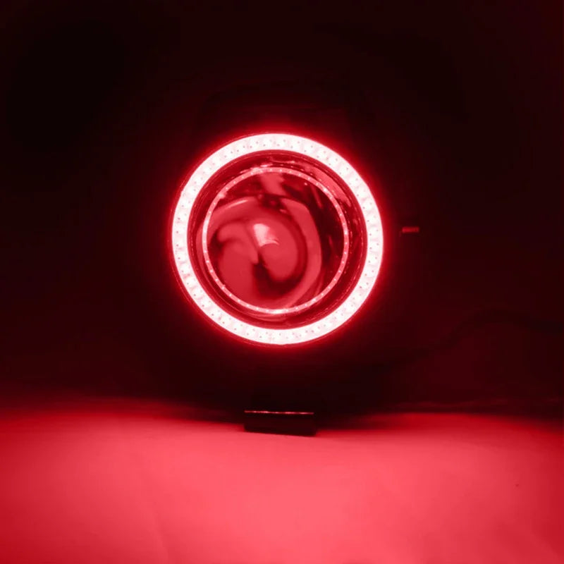 Motorcycle Headlight Fog Lights Super Bright Abgle Eyes Additional Spotlights Headlamp Motorcycle Auxiliary U7 LED Driving Lamp