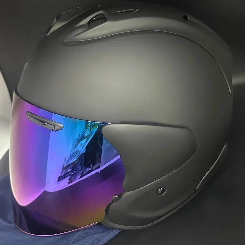 3/4 Open Face Helmet for Harley Motorcycle and Cruise Motorcycle Protection Helmets Off-Road Casque Capacete Off-Road Gear