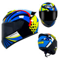 DOT Approved Motorcycle Full Face Helmet for Men Full Helmets Racing Scooter Cruiser Helm Kask Female Sports Helmet Motocross