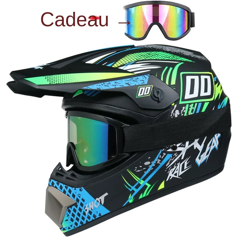 Motorcycle helmet children off-road helmet bike downhill AM DH cross helmet capacete motocross casco