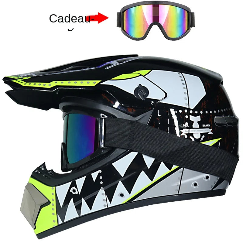 Motorcycle helmet children off-road helmet bike downhill AM DH cross helmet capacete motocross casco