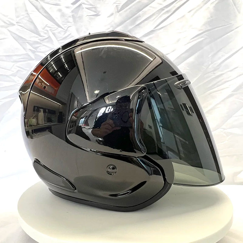 3/4 Open Face Helmet for Harley Motorcycle and Cruise Motorcycle Protection Helmets Off-Road Casque Capacete Off-Road Gear